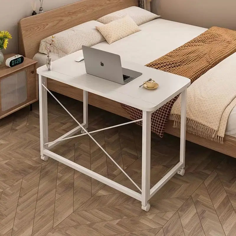 Afralia™ Compact Foldable Table: Removable, Space-Saving, Portable, No Installation Rectangular Model
