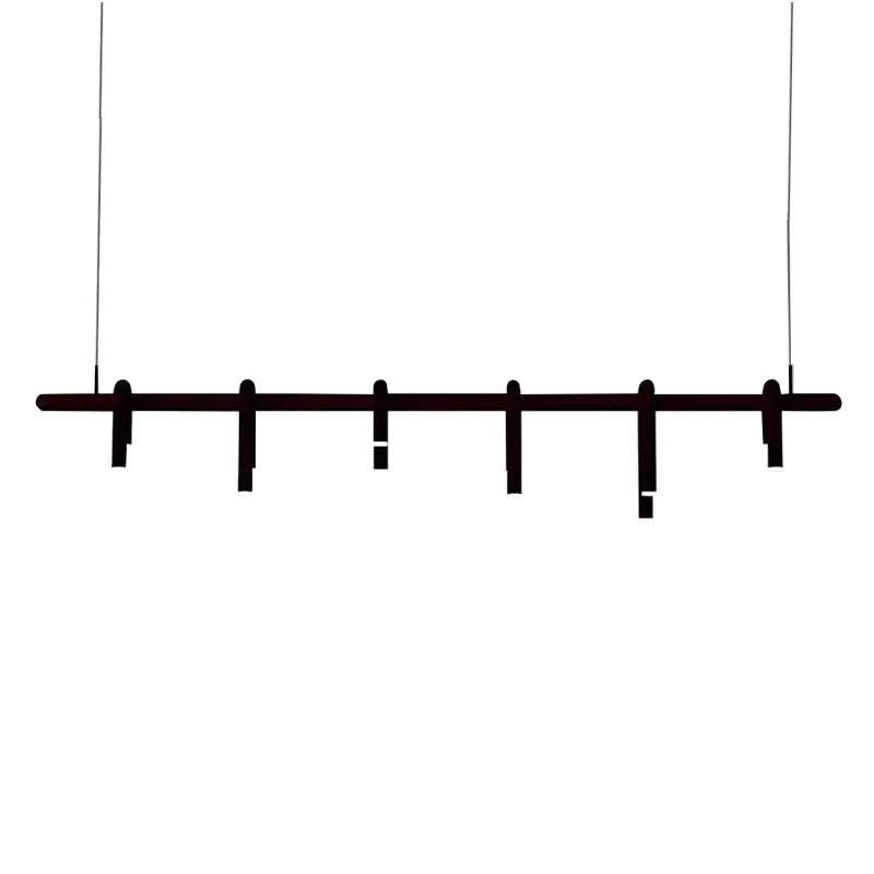 Afralia™ Nordic Iron Art Chandelier for Living Room, Restaurant, Bar, Bedroom - Lighting Fixture