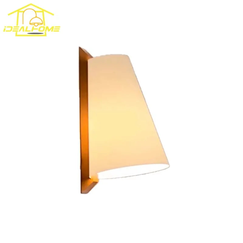 Afralia™ White Horse LED Wall Lamp for Living Room Bedroom Study Background