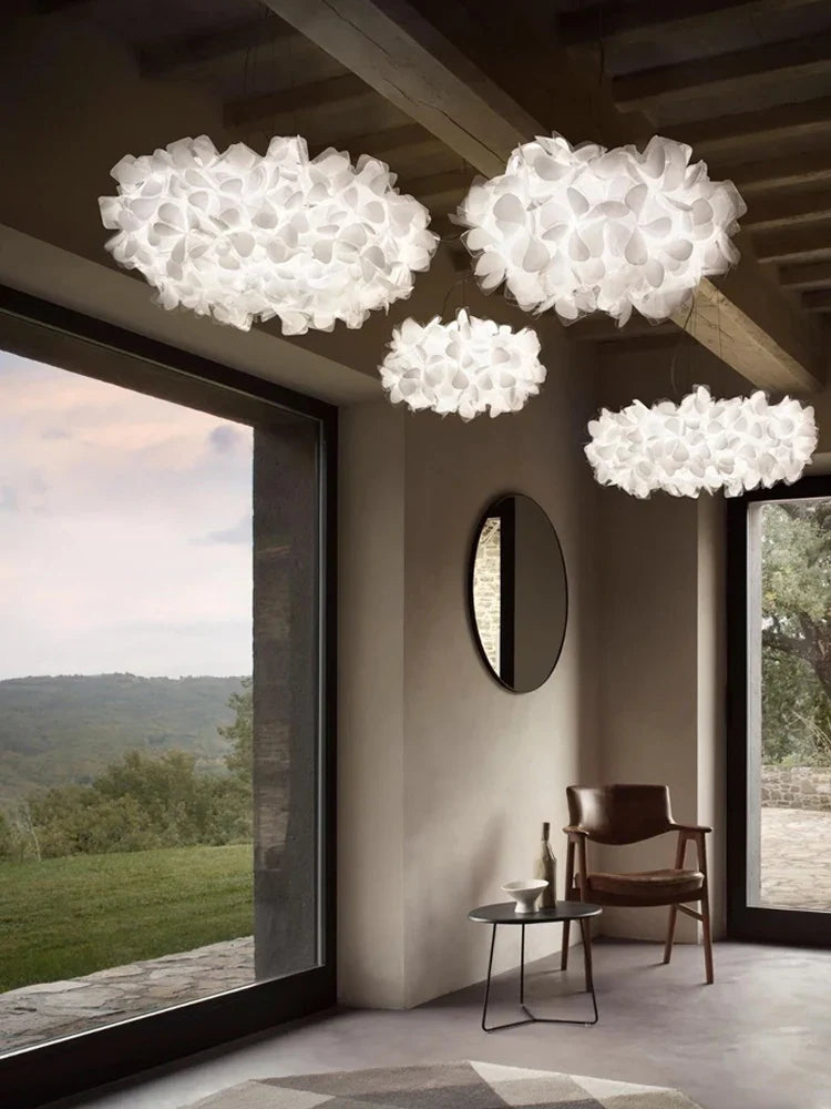 Afralia™ Petal Lustre LED Chandelier: Nordic Style Ceiling Light Fixture for Home Decor