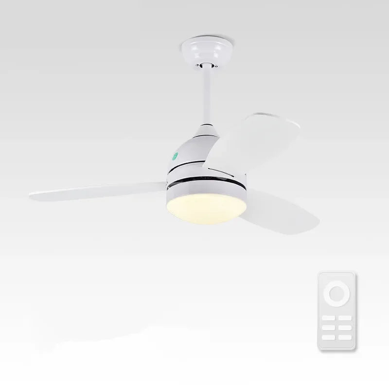 Afralia™ 42" Wood Blades Ceiling Fans Light with AC Motor, Remote Control