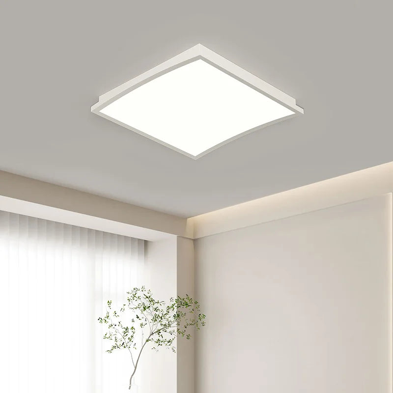 Afralia™ LED Ceiling Lights: Minimalist Square Design for Bedroom, Living Room, Dining Room Lighting