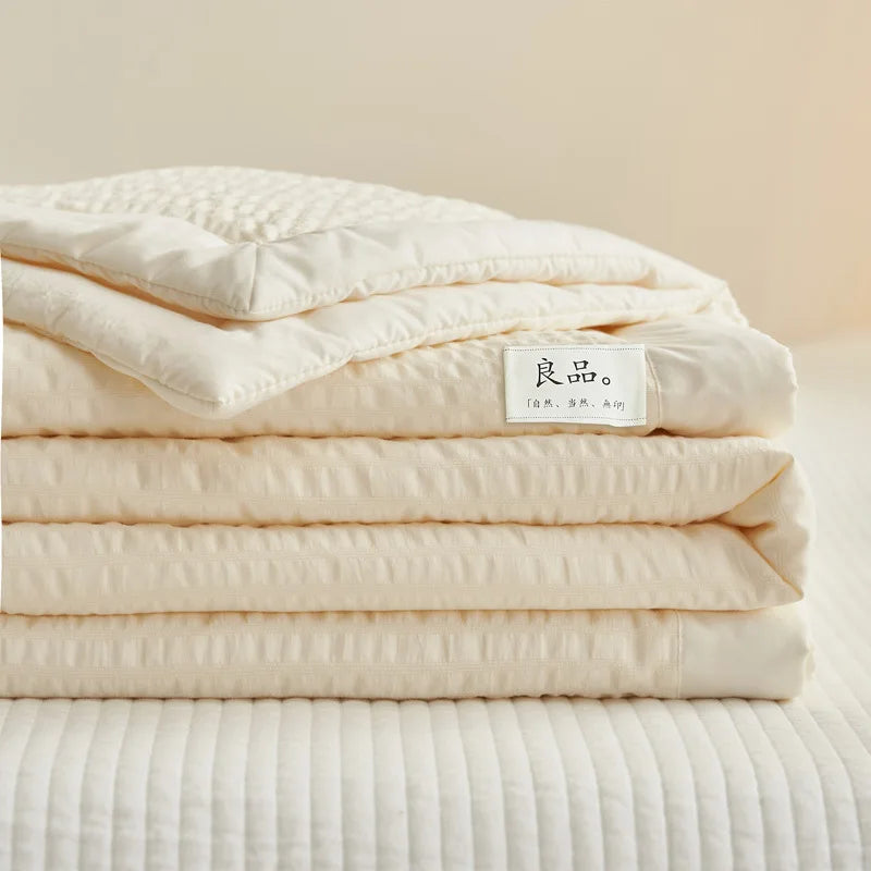 Afralia™ Ice Cream Air Bubble Yarn Summer Quilt - Grade A Blanket