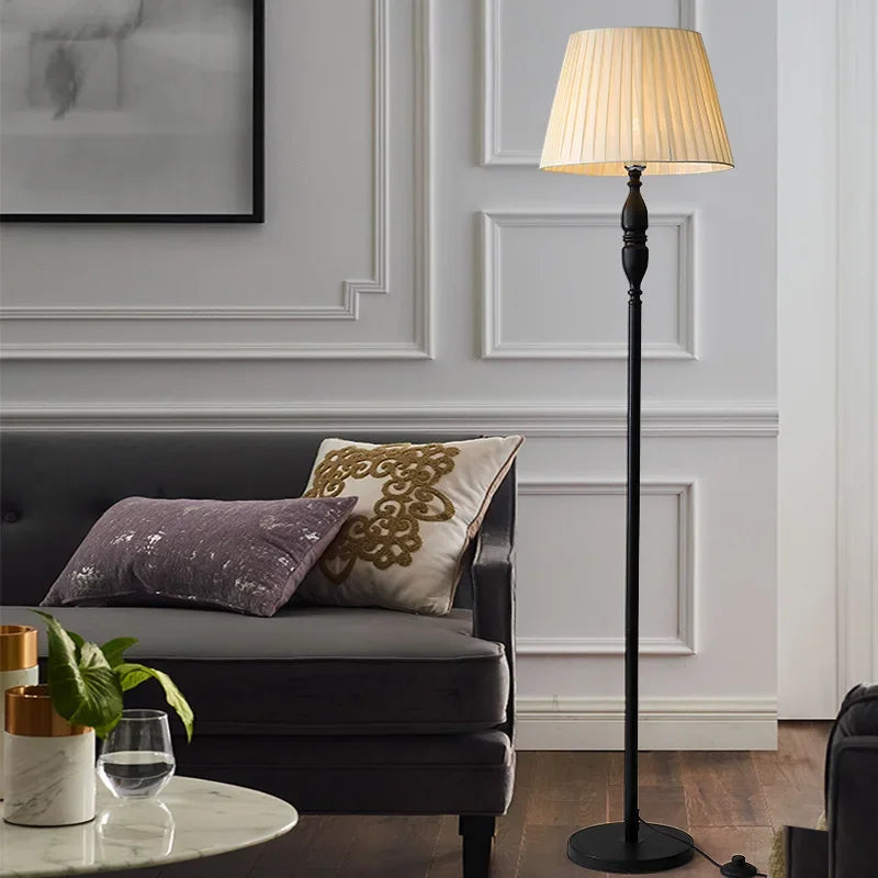 Afralia™ Nordic Style LED Floor Lamp Creative Personality Decoration Bedroom Study Lamp