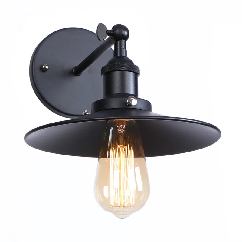 Afralia™ Vintage Industrial LED Wall Lights for Home Hotel Bathroom Stair Mirror Loft