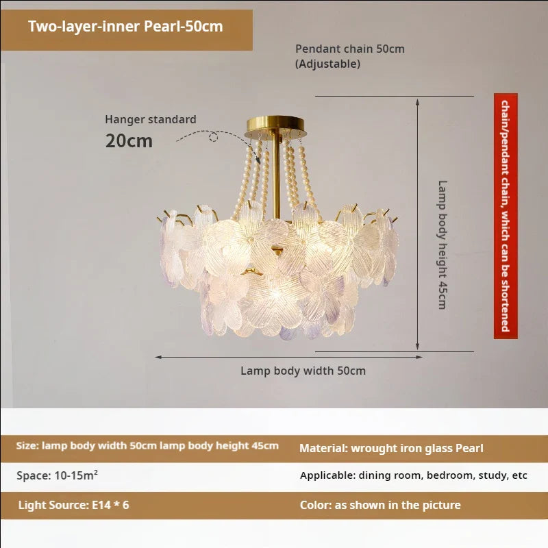Afralia™ Leafless Crystal Chandelier: Modern French Living Room & Bedroom Lighting