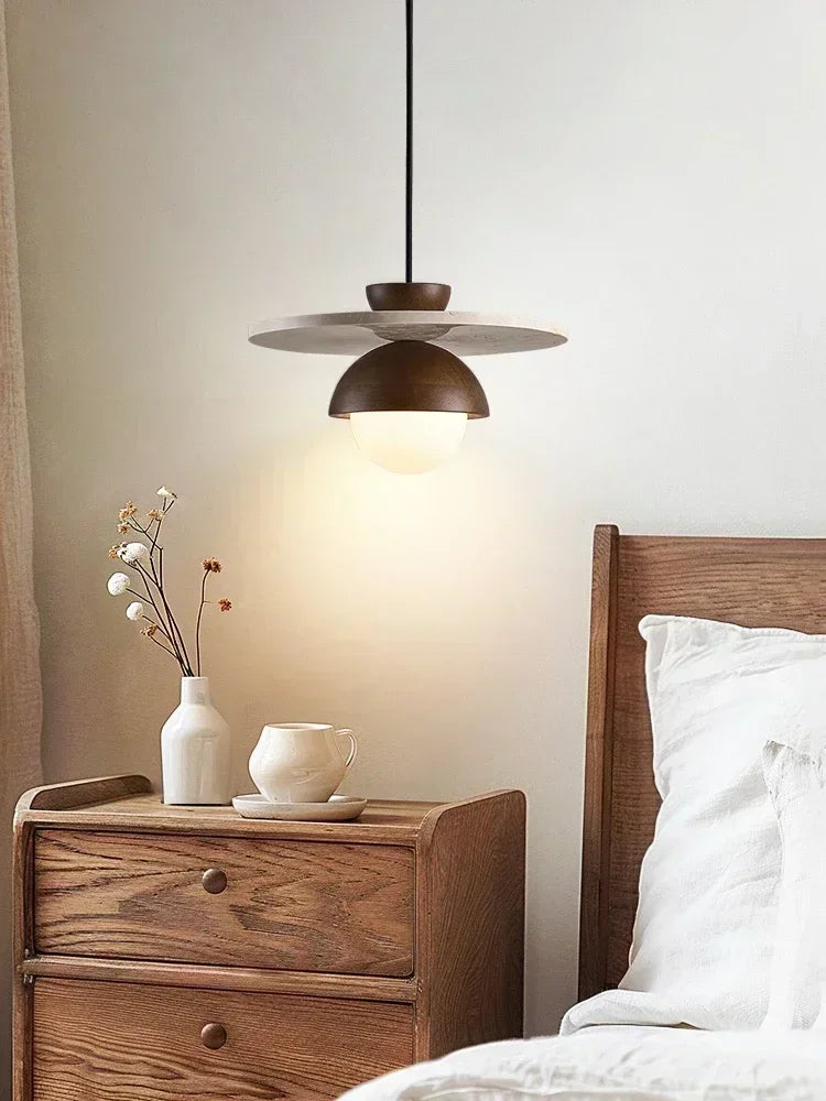 Afralia™ Stone Pendant Light Chandelier for Home Decor