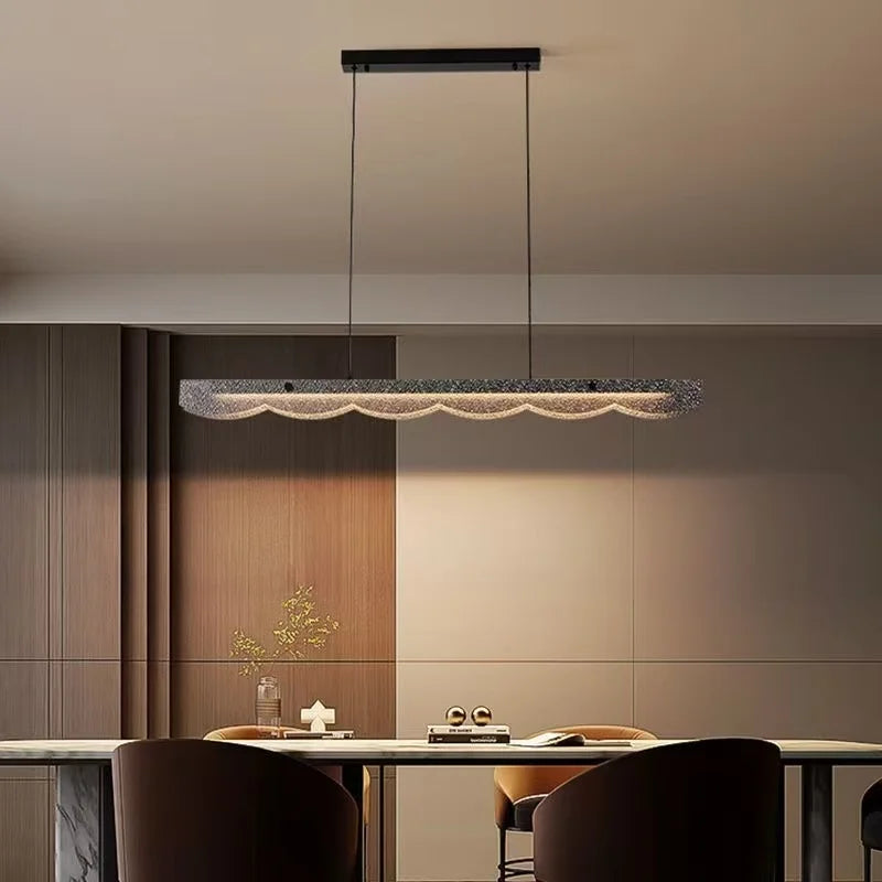 Afralia™ Modern Island Glass LED Chandeliers - High-End Luxury Design