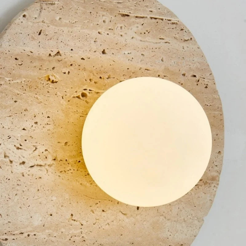 Afralia™ Nordic LED Wall Lamps for Bedroom Decoration - Minimalist Design - Pull Chain Switch