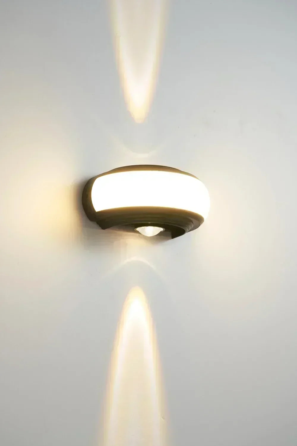 Afralia™ LED Half-Round Wall Sconce for Staircase and Balcony Lighting