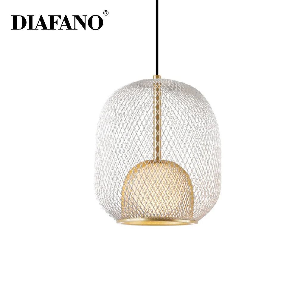 Afralia™ Nordic Foscarini Spokes LED Pendant Light - Modern Industrial Bird Cage Chandelier
