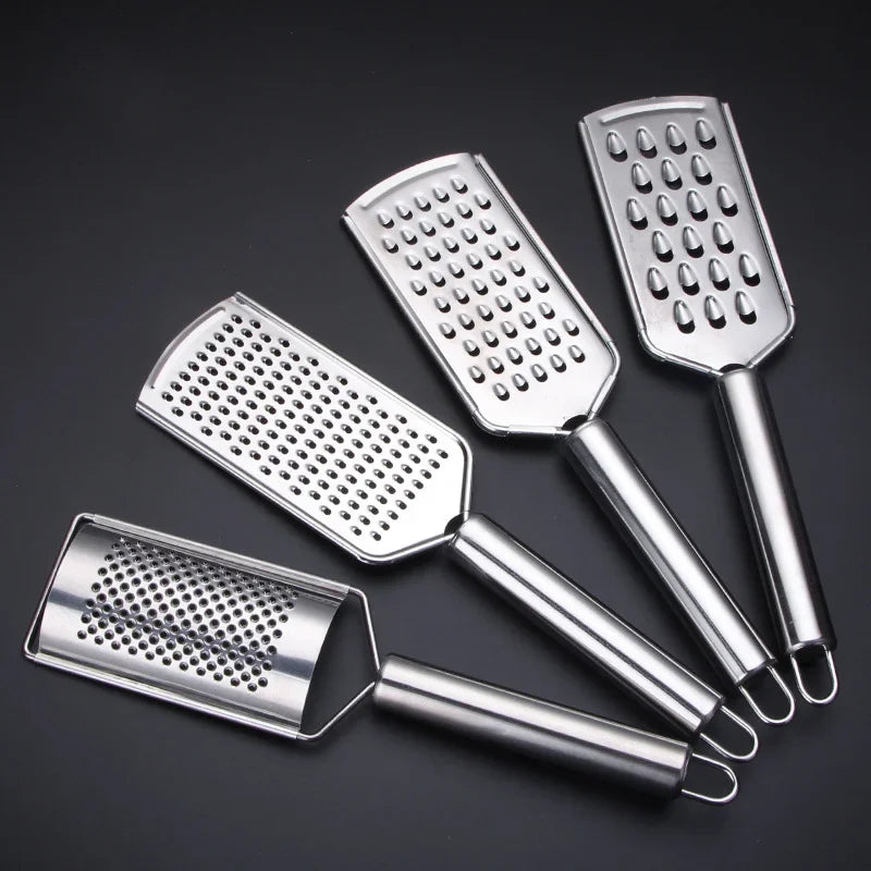 Afralia™ Stainless Steel Cheese Grater for Kitchen Food Grating