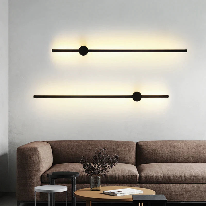 Afralia™ Modern Minimalist Wall Lamp for Living Room and Bedroom in Various Sizes