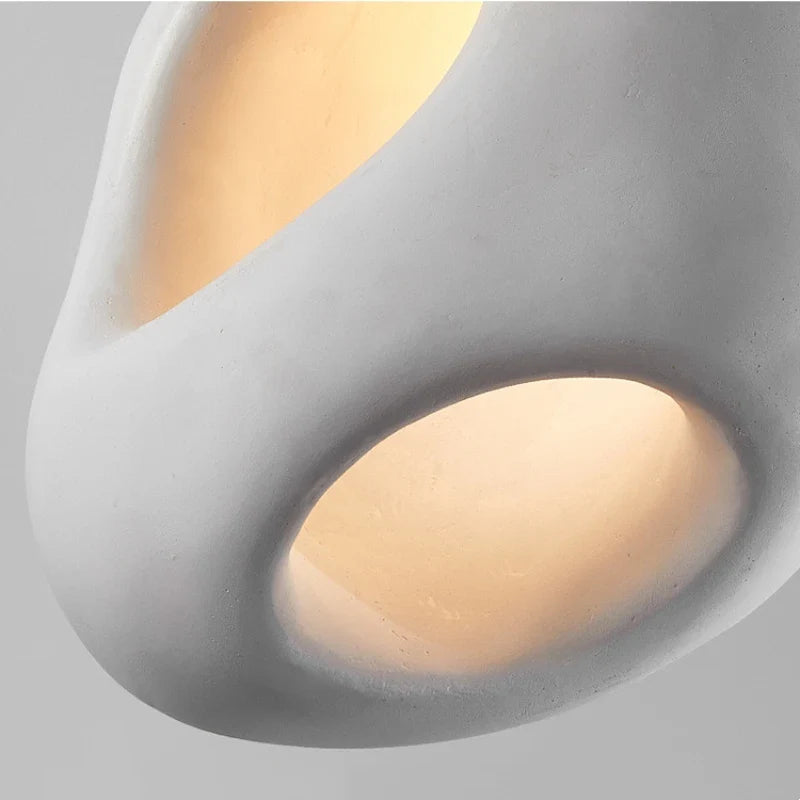 Afralia™ Wabi Sabi Pendant Lamp: Modern LED Hanging Light Fixture for Home Decor & Dining Room