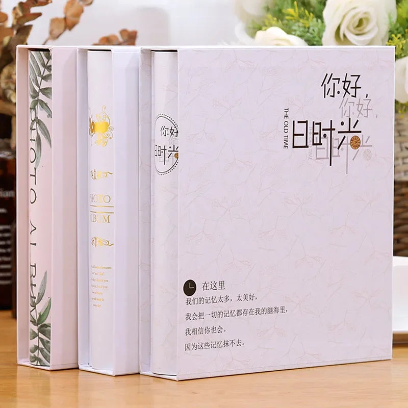Afralia™ 6-inch Family Baby Wedding Scrapbook Album with 200 Pages
