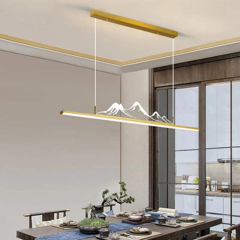 Afralia™ LED Pendant Lights for Living, Dining, Kitchen Chandelier - Modern Minimalist Home Decor