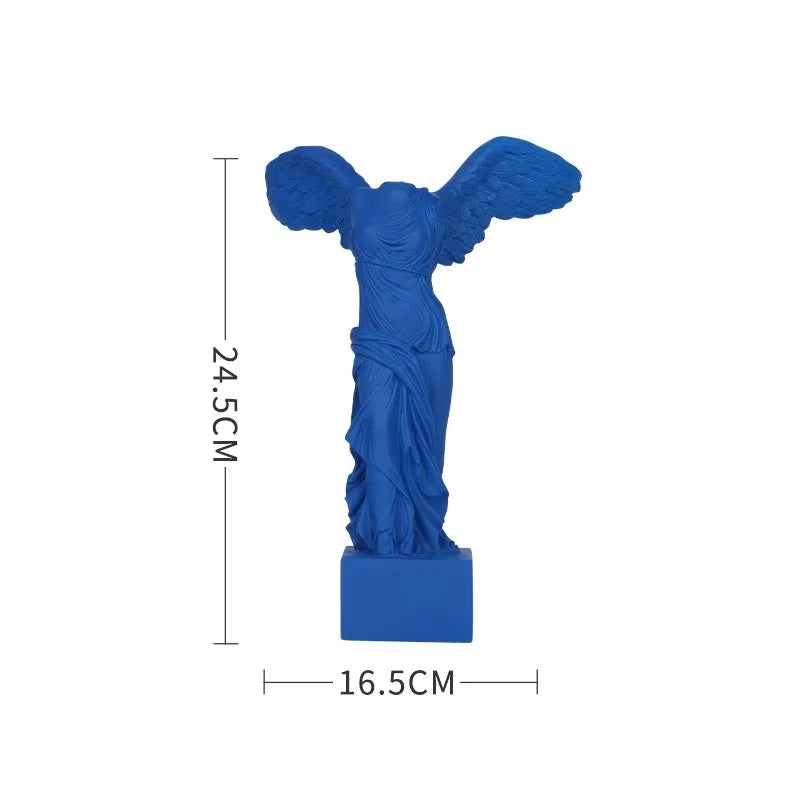 Afralia™ Victoria Goddess Figure Sculpture: Roman Winged Victory Samothrace, Home Decor & Gift Collection