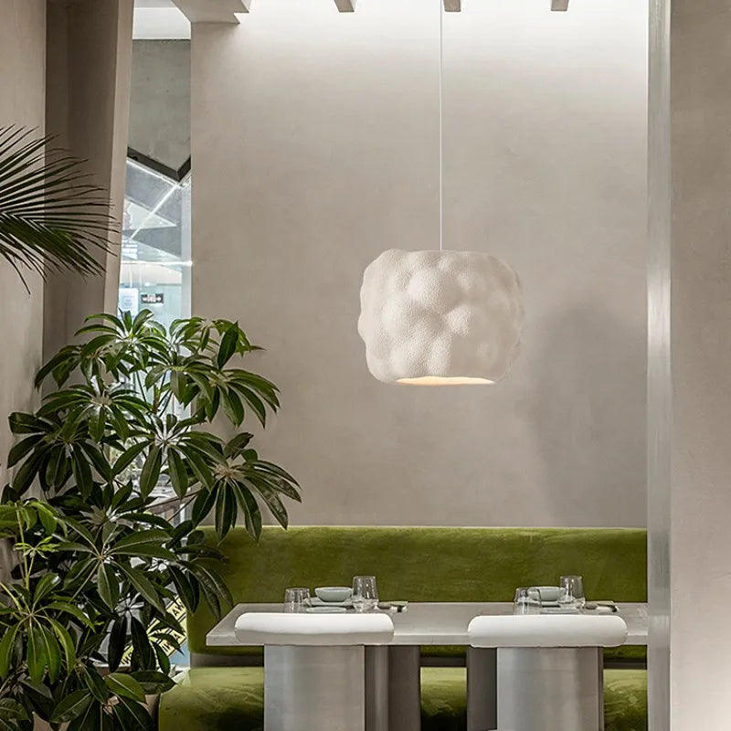 Afralia™ Creamy Style Pendant Lights: Minimalist Nordic Design for Bedside, Restaurant, Bar