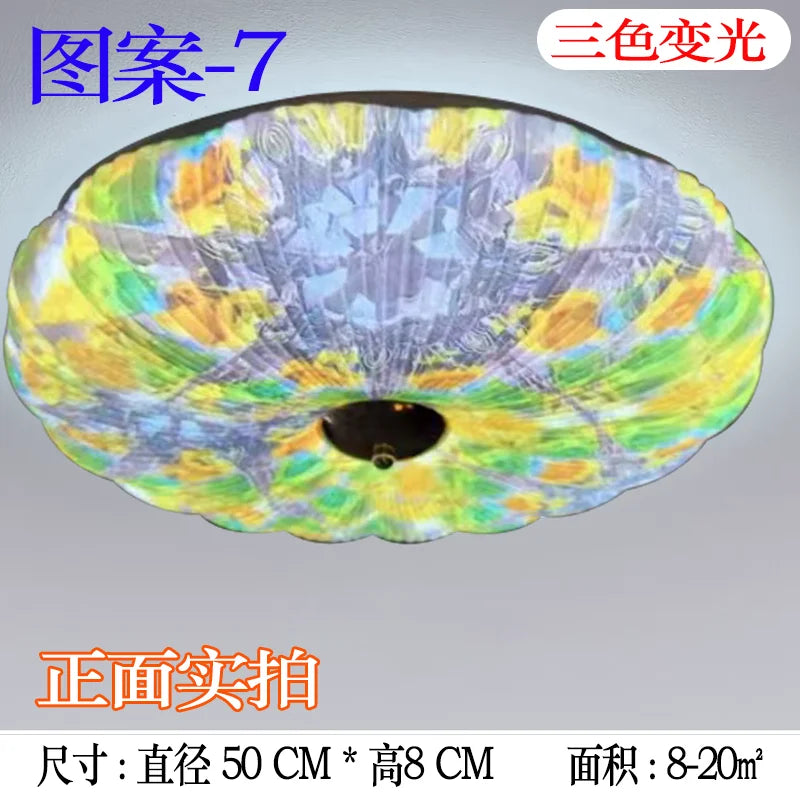 Afralia™ Energy-Efficient Bohemian LED Ceiling Lights for Bedroom - Bedazzling Eye Care
