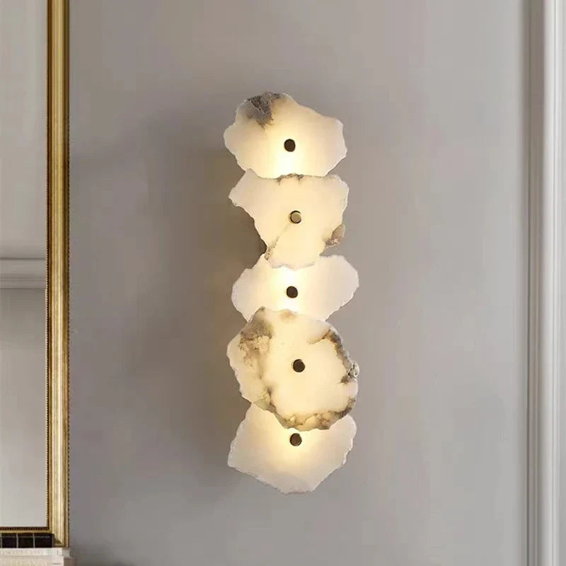 Afralia™ Brass Wall Lamp for Modern Light Luxury Living Room or Bedroom