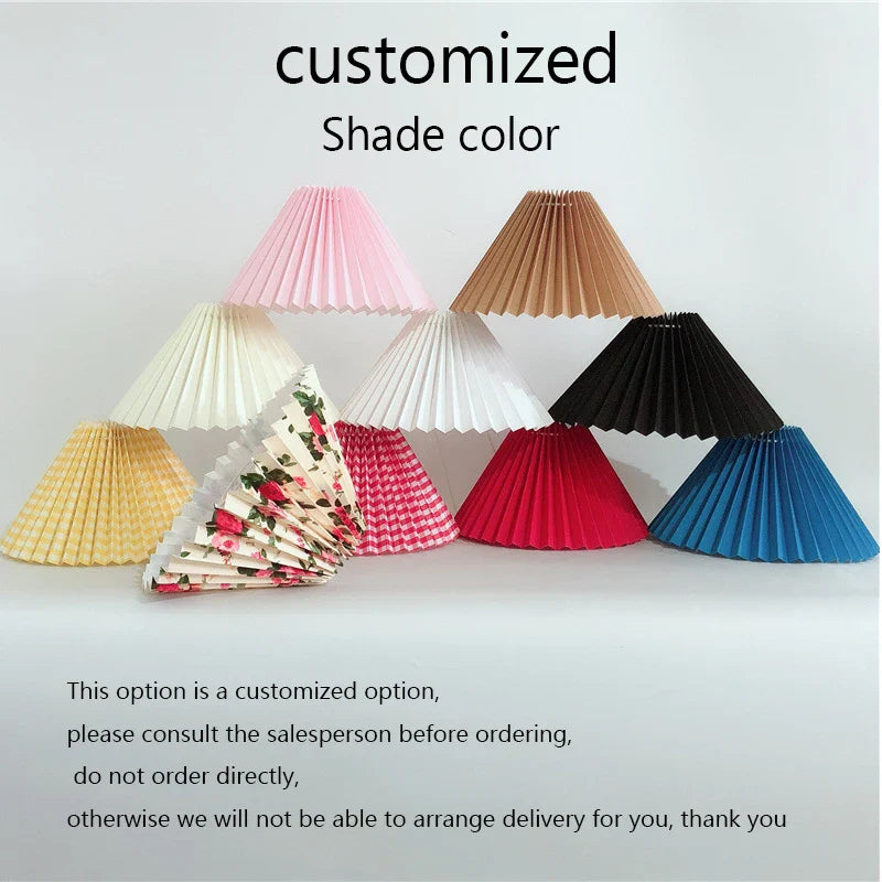 Afralia™ Pleated Fabric LED Floor Lamp for Nordic Minimalist Home Decor