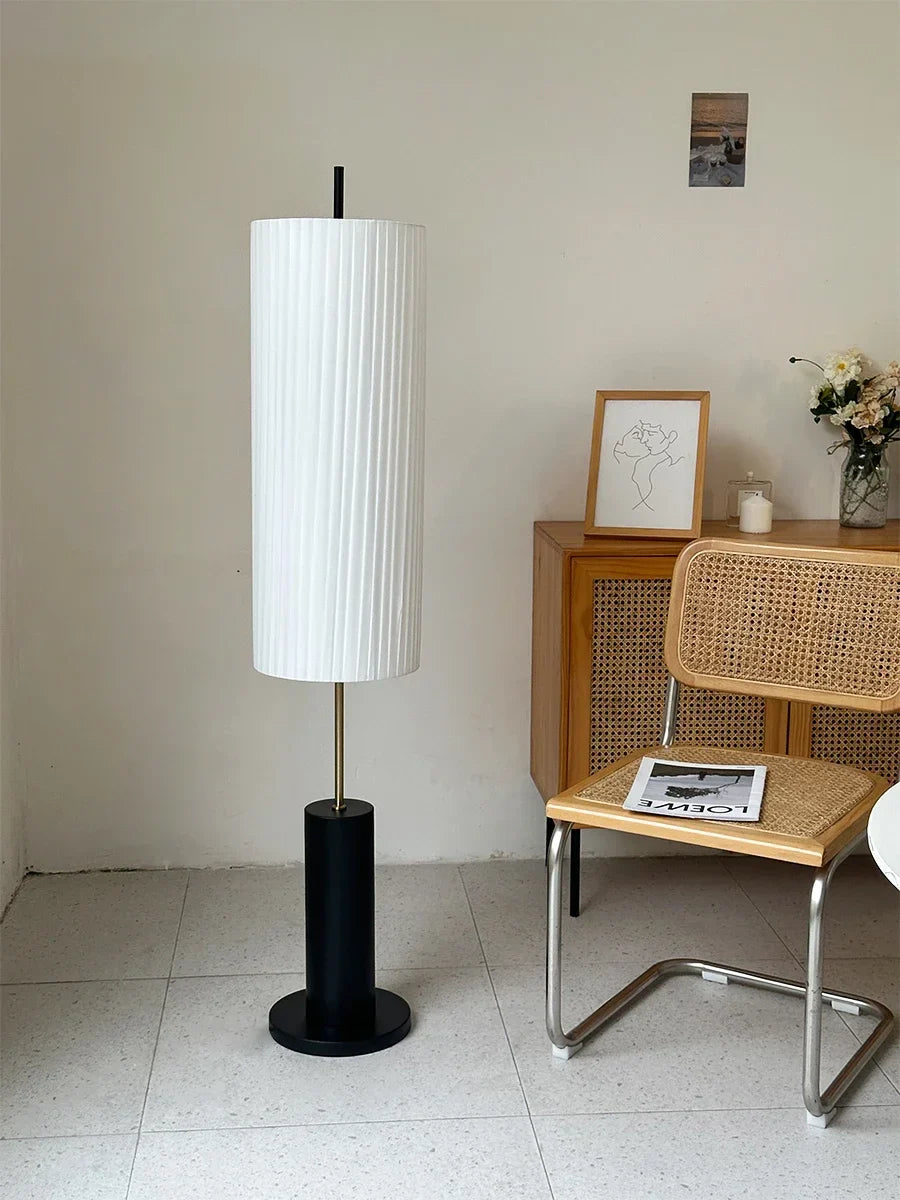 Afralia™ Zen Art LED Floor Lamp for Homestay Living & Bedroom