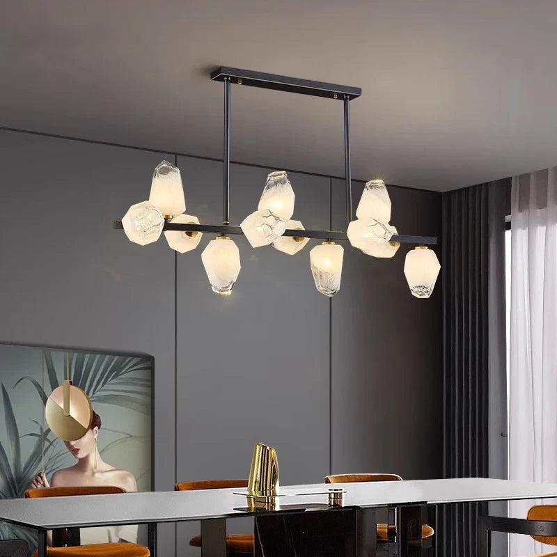 Afralia™ LED Pendant Light Chandeliers for Modern Home Decor Living Room Dining Room Lighting