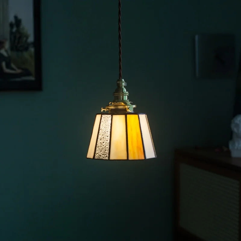 Afralia™ Japanese Vintage LED Pendant Lamp for Living Room, Bedroom, Kitchen, and Cafe