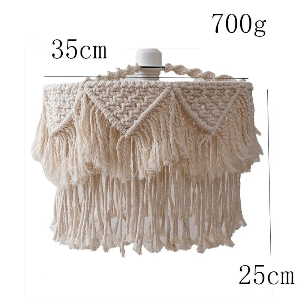 Afralia™ Hemp Rope LED Pendant Lamp with E27 Base for Boho Industrial Farmhouse Decor