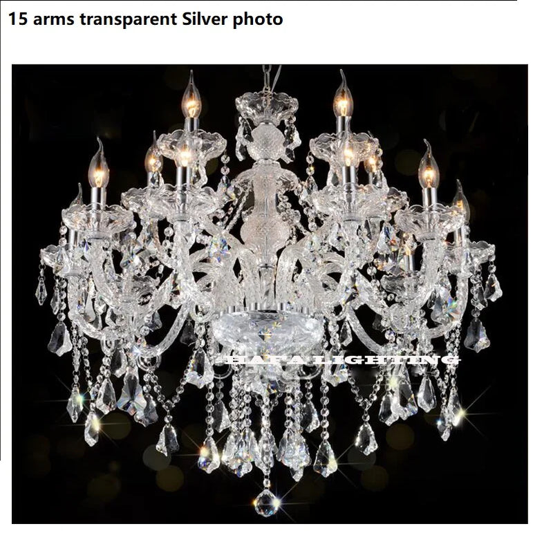 Afralia™ Luxury Crystal Chandelier: Modern Living Room Bedroom Lighting