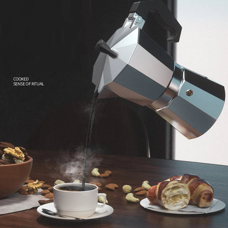 Afralia™ Vintage Moka Pot Maker Italian Café Accessories