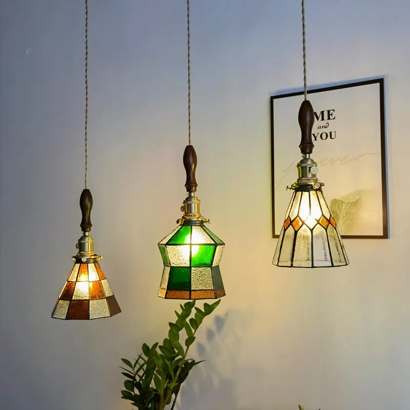 Afralia™ Japanese Style LED Pendant Light for Bedroom Kitchen Bar Restaurant