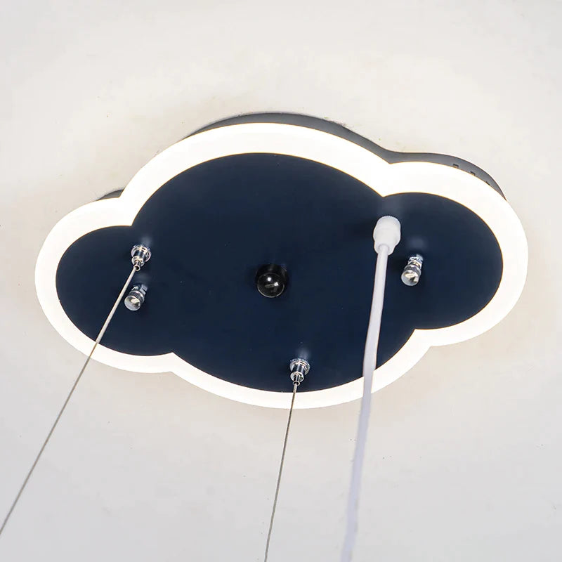 Afralia™ Iron Aircraft Pendant Light: Creative European Design for Boys' Bedroom, LED Illumination