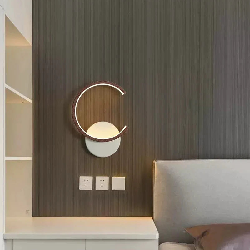 Nordic Simplicity LED Wall Lamp by Afralia™: Modern Wall Lighting for Home Decor