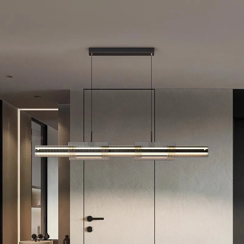 Afralia™ Modern LED Pendant Chandeliers for Living Room and Dining Room