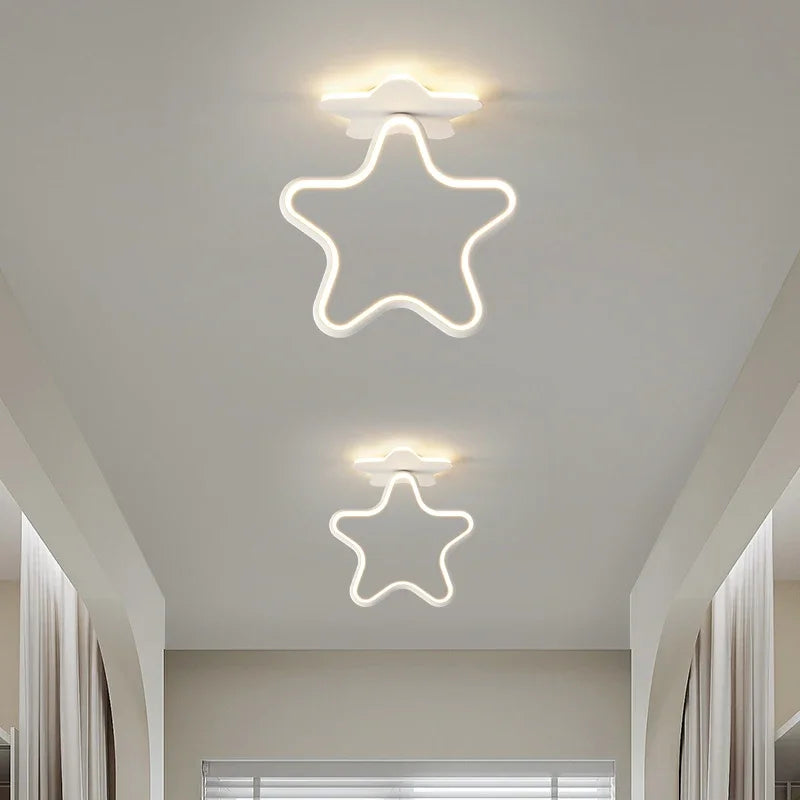 Afralia™ Heart Ceiling Light: Modern Hallway Aisle Entryway Lighting Fixture