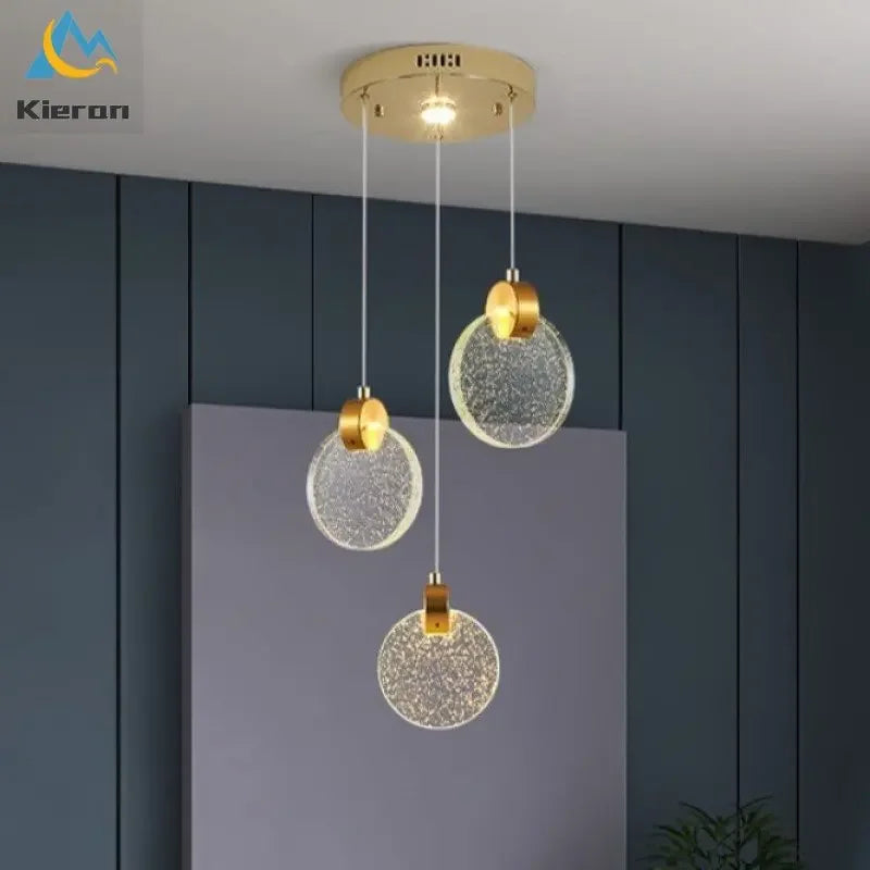 Afralia™ Crystal LED Chandelier for Modern Home Decor and Lighting