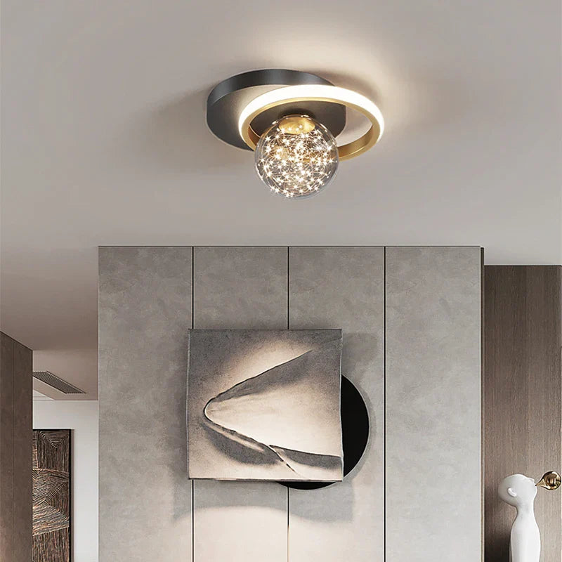 Afralia™ Nordic Ceiling Lamp for Home Indoor Lighting in Living Room Dining Bedroom