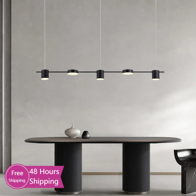 Afralia™ Modern Led Pendant Chandeliers for Kitchen Dining Room Island Lighting