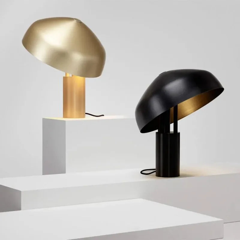 Afralia™ Mushroom LED Desk Lamp - European Decorative Bedroom Light