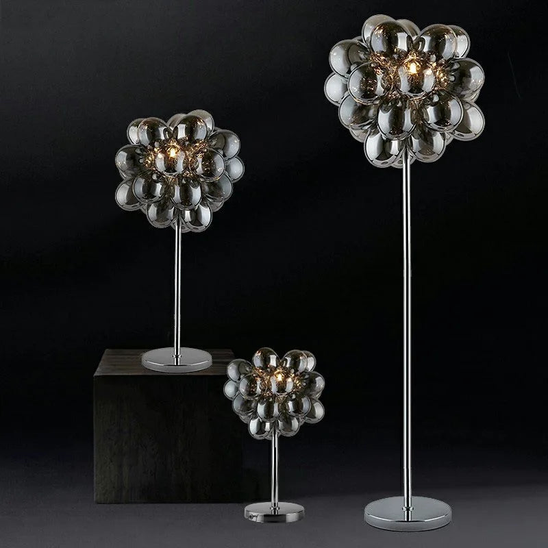 Afralia™ Modern Colour Bubble Chandelier for Living Room Bedroom Decor, Industrial Pendant Lighting