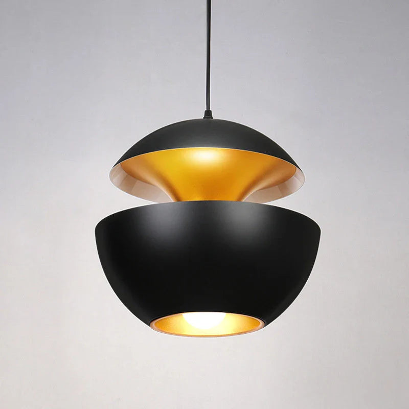Afralia™ Industrial Style LED Pendant Light for Restaurant, Kitchen, and Home Decor