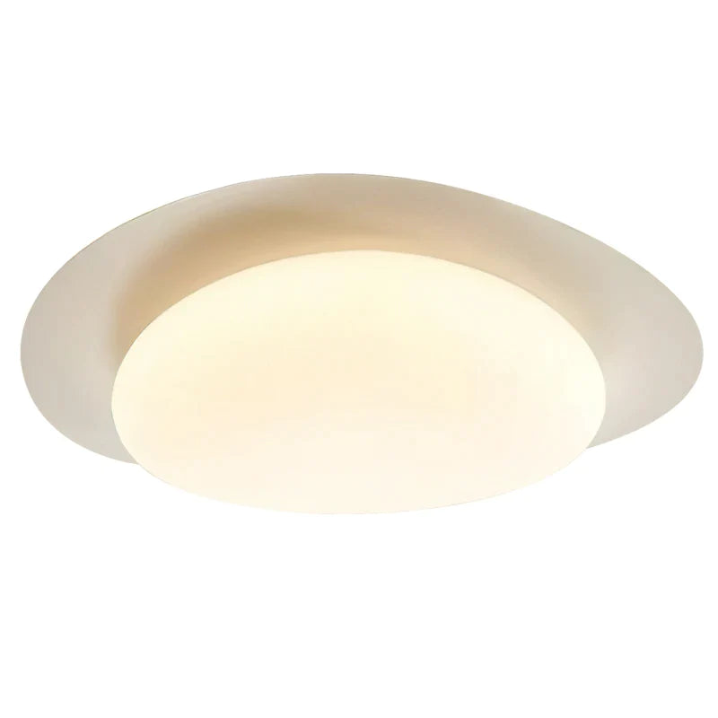 Afralia™ Cream Style Cobblestone Ceiling Light for Master Bedroom