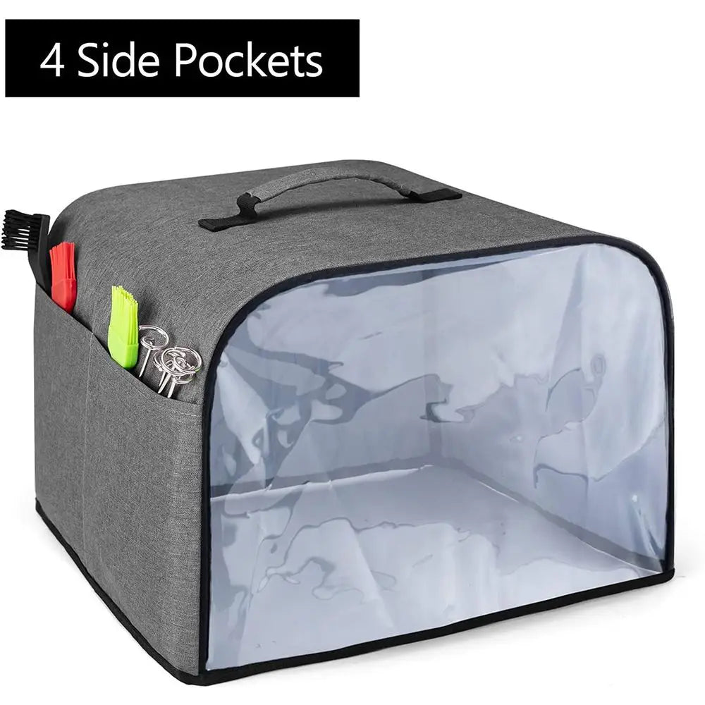 Afralia™ Ninja Foodi Grill Dust Cover with Storage Pockets