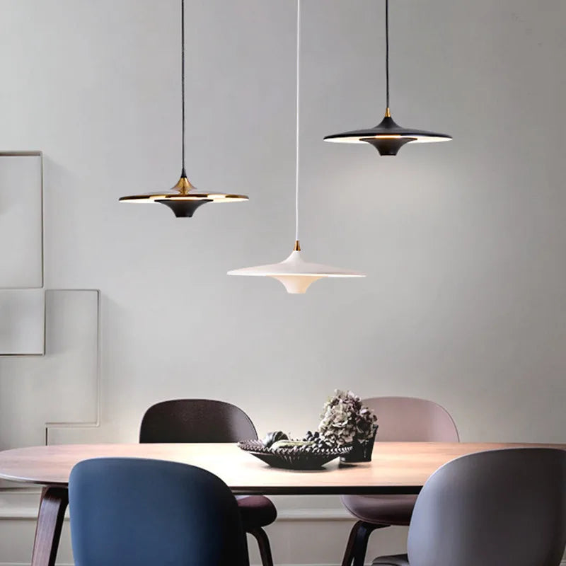 Nordic UFO LED Pendant Light by Afralia - Designer Spotlight for Home Decor & Bedroom