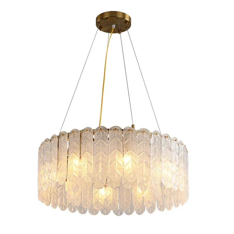 Afralia™ LED Crystal Chandelier for Living Room Dining Bedroom Kitchen