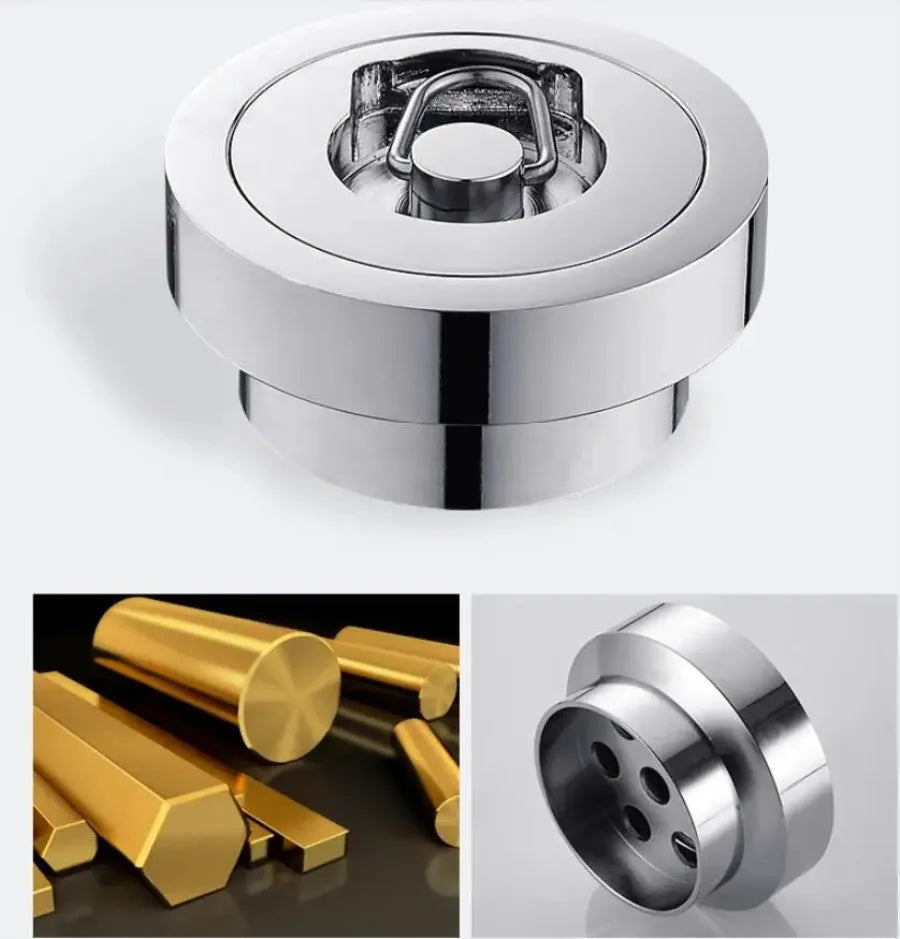 Afralia™ Brass Chrome Swimming Pool Fishbowl Drain, Superior Quality, High Waterflow