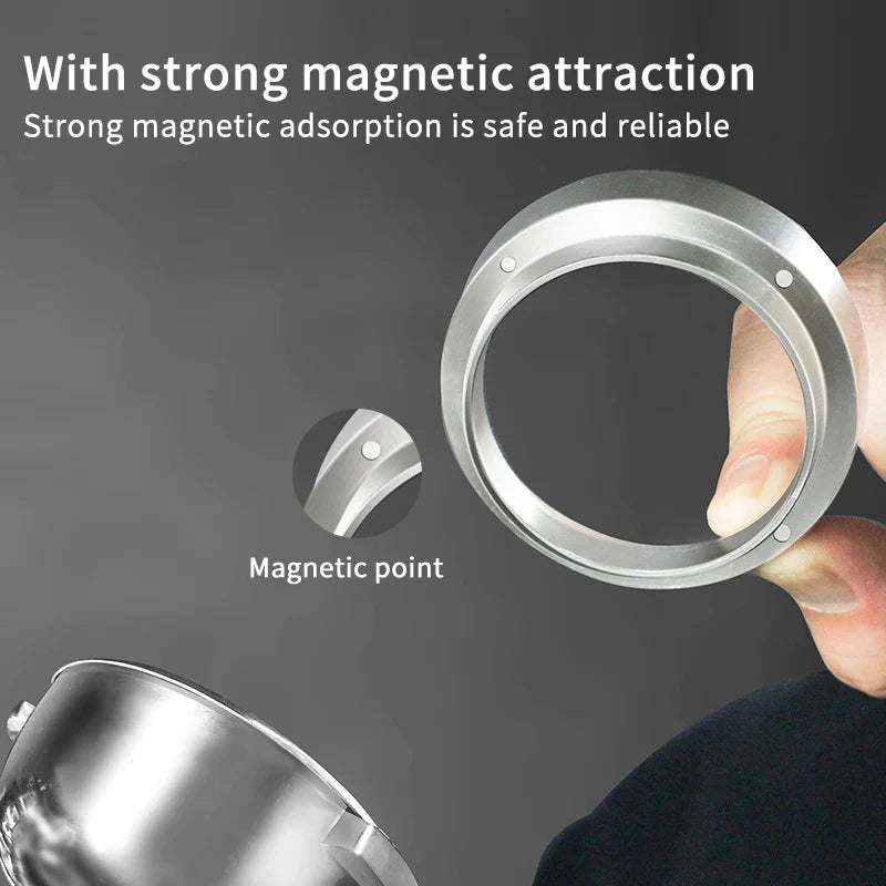 Afralia™ Magnetic Coffee Dosing Ring for 51/53/58mm Portafilters