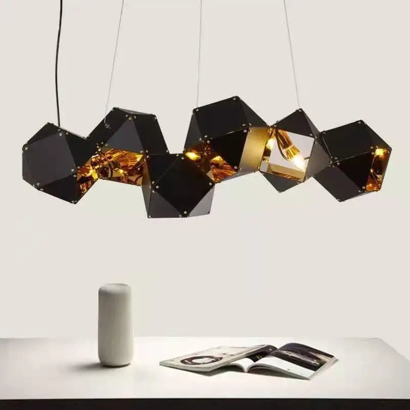 Afralia™ Modern Chandelier: Dining Room LED Pendant Lamp, Home Decor Hanging Light Fixtures