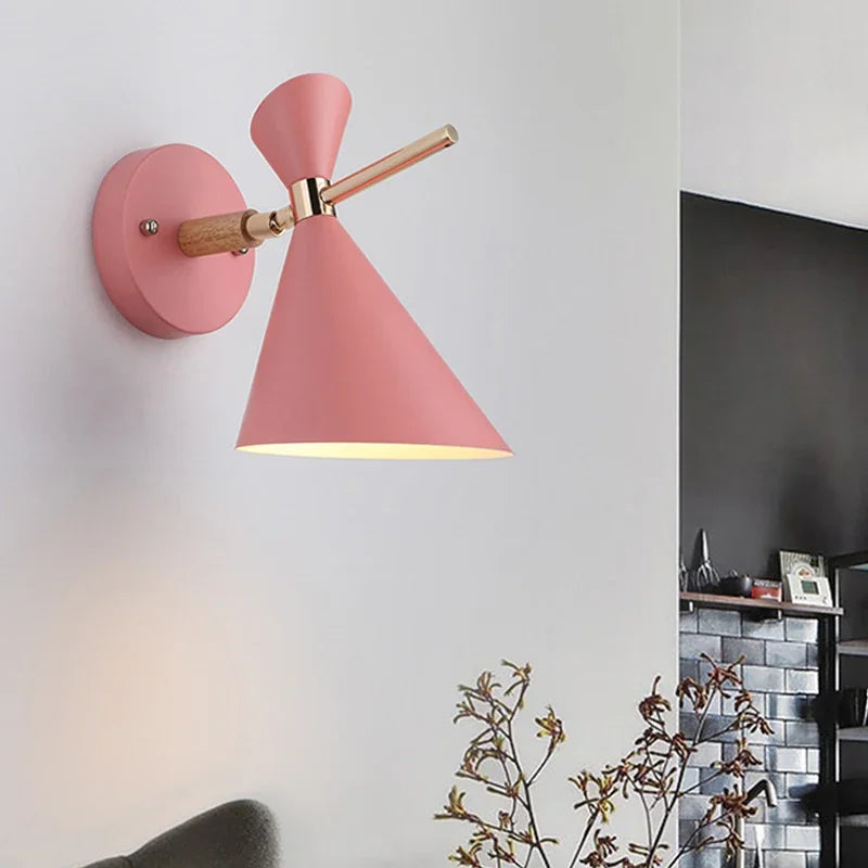 Afralia™ LED Adjustable Reading Wall Lights - Macaroon-inspired Decorative Lamps for Versatile Room Decor